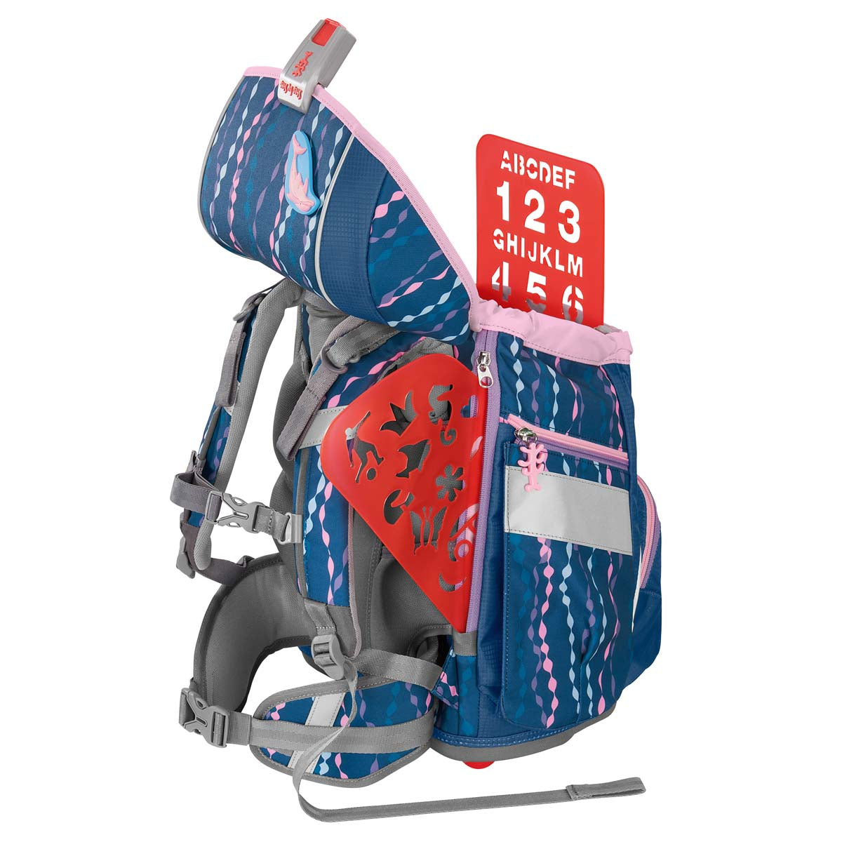 Schulranzen-Set 2IN1 PLUS Mermaid Bella 8-teilig