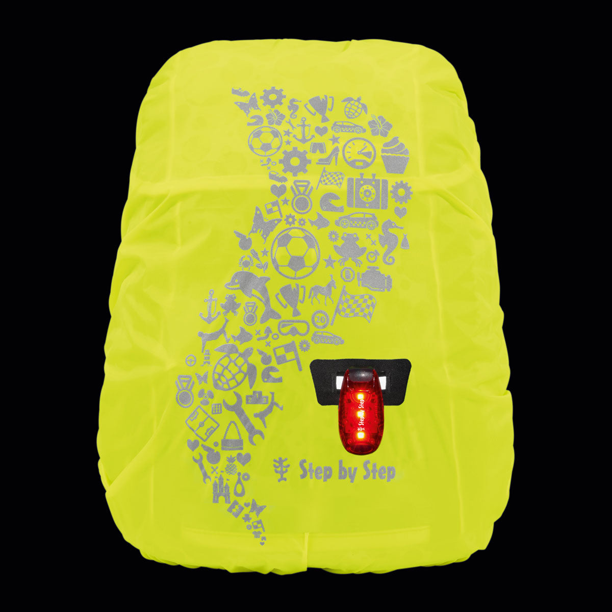 Regenhülle Small, Neon Gelb, für KID Rucksack