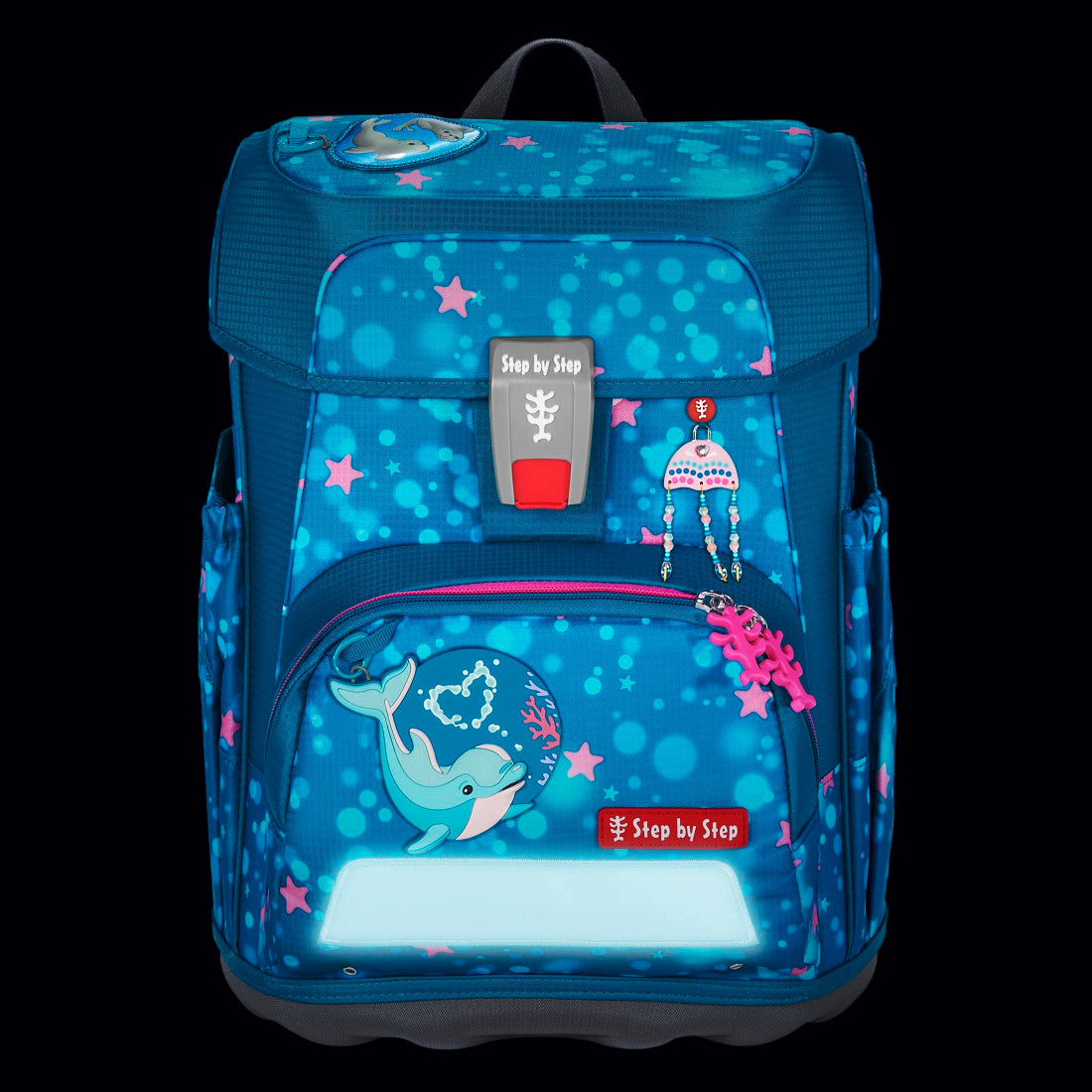 Schulranzen-Set CLOUD Dolphin Azura 5-teilig
