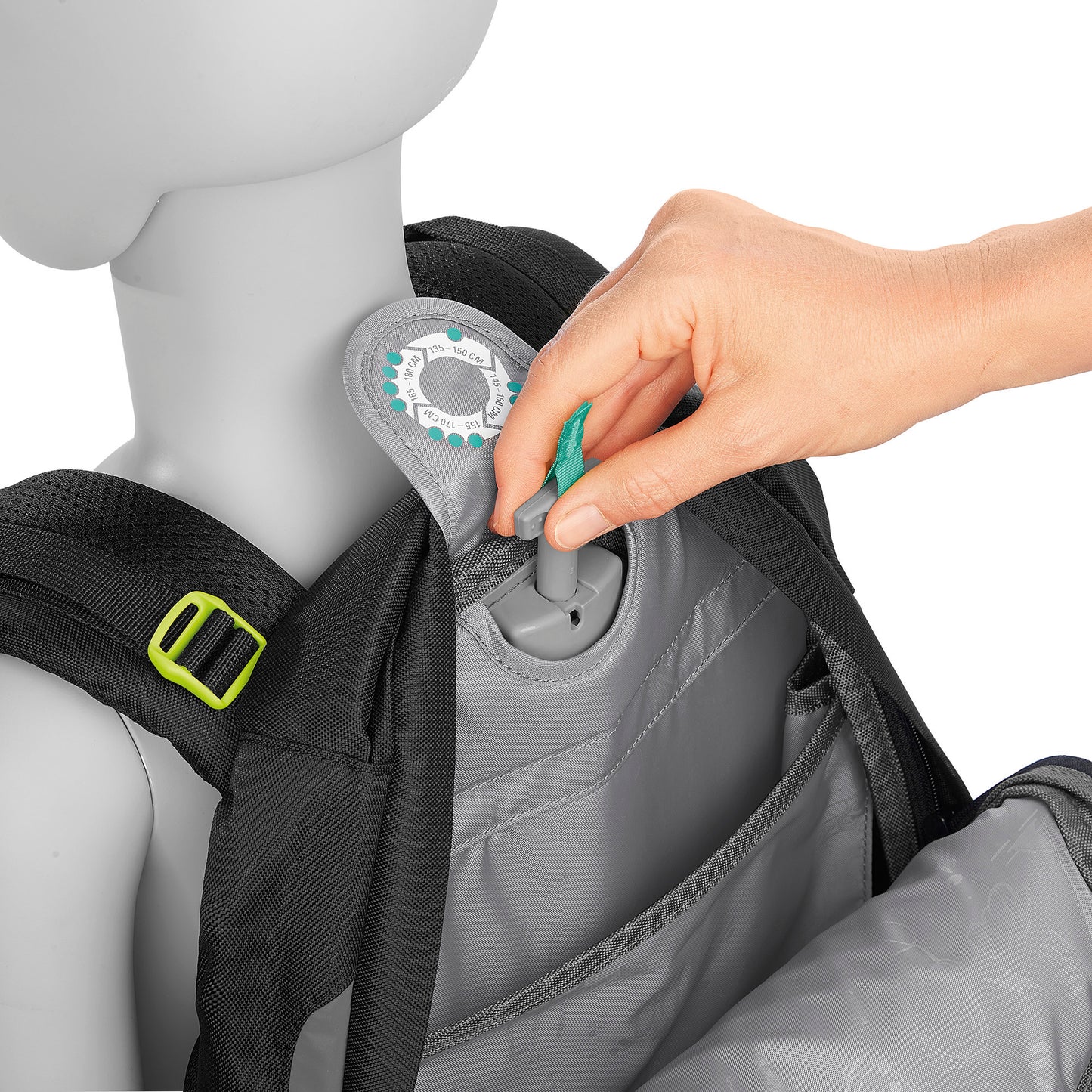 Schulrucksack-Set MATE Lime Flash 3-teilig