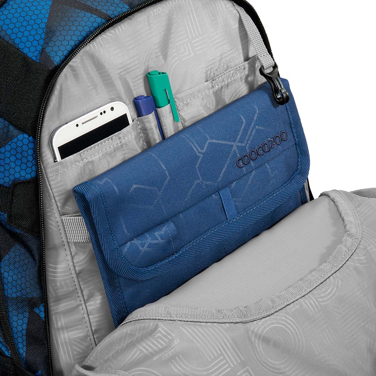 Schulrucksack-Set MATE Electric Ice 2-teilig