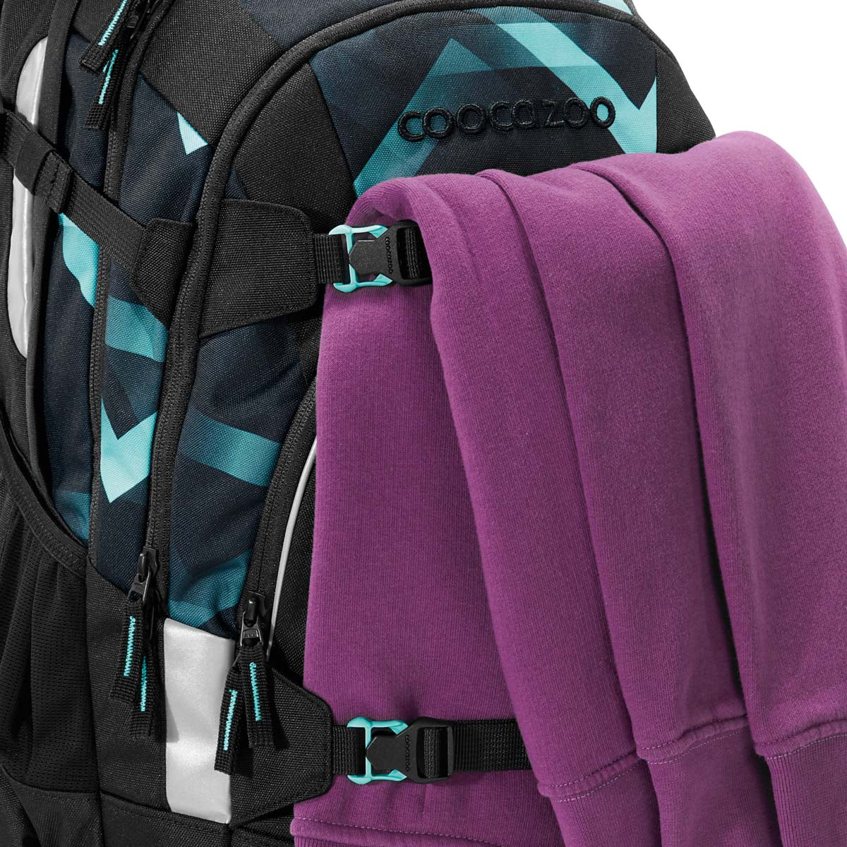 Schulrucksack-Set MATE Laser Lights 3-teilig