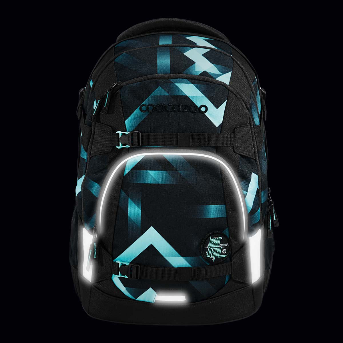 Schulrucksack-Set MATE Laser Lights 3-teilig