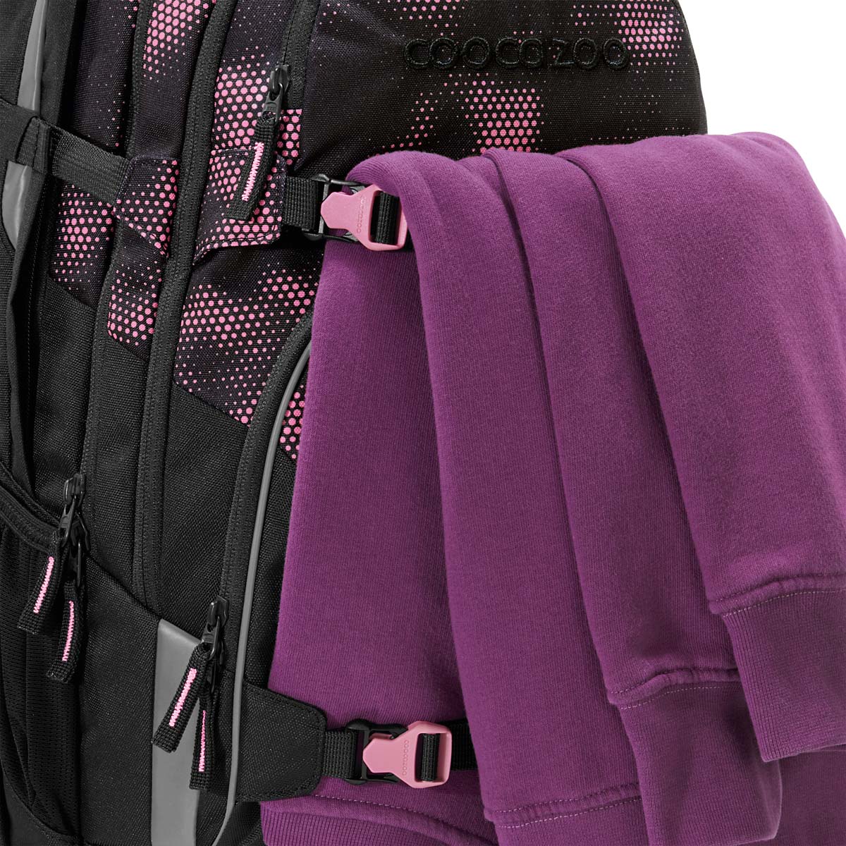 Schulrucksack-Set PORTER Pink Illusion 3-teilig