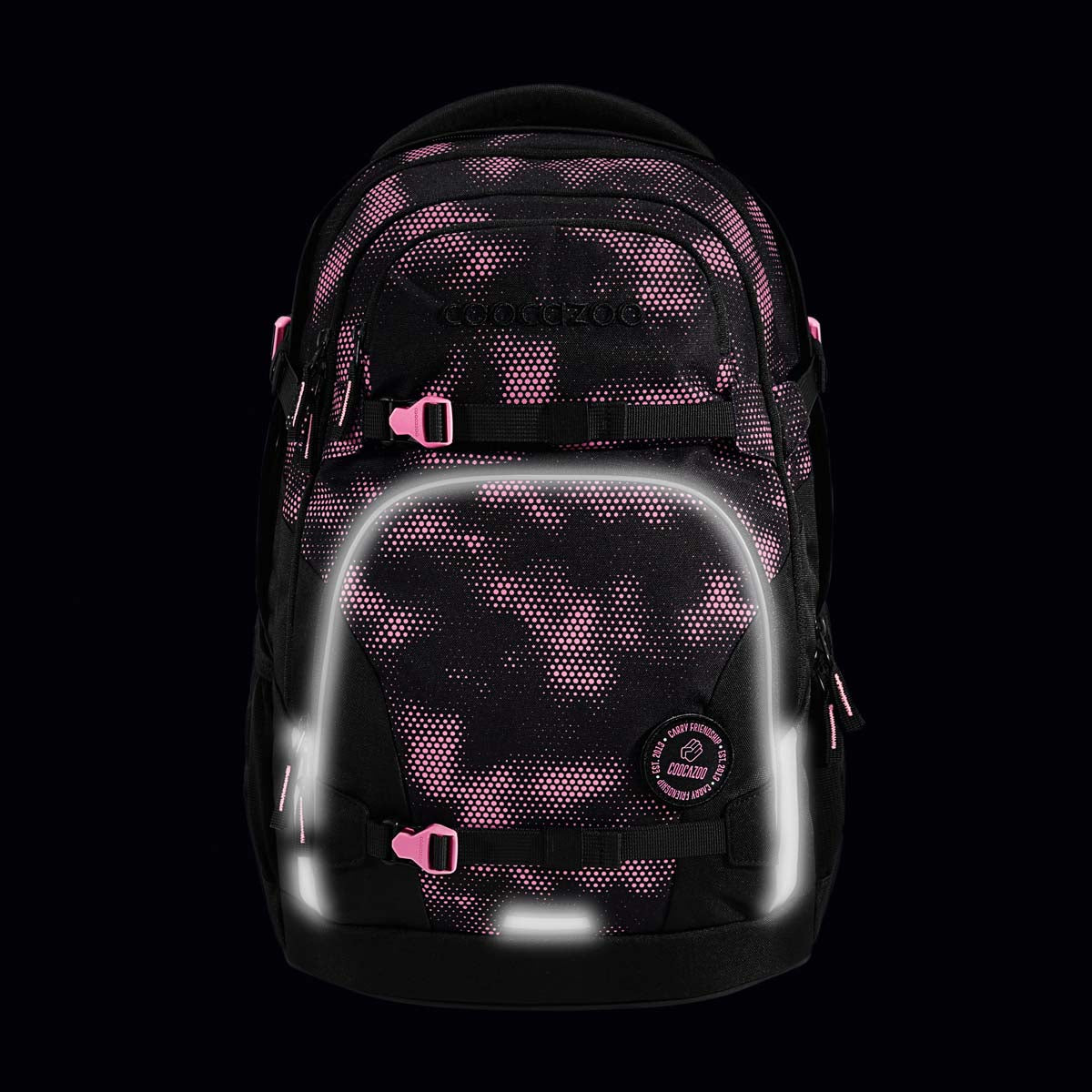 Schulrucksack-Set PORTER Pink Illusion 2-teilig