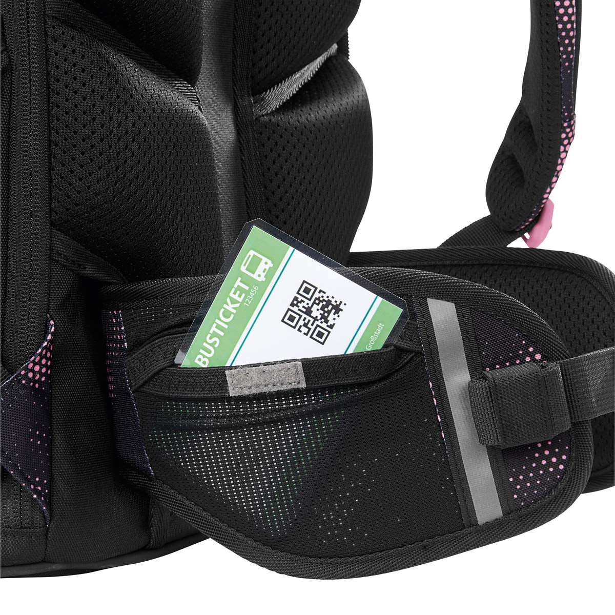 Schulrucksack-Set PORTER Pink Illusion 2-teilig