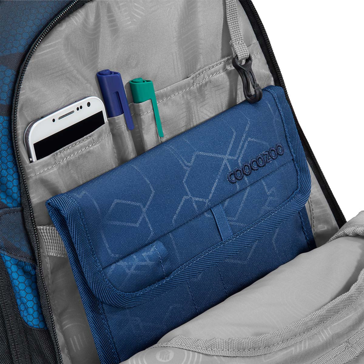 Schulrucksack PORTER Electric Ice