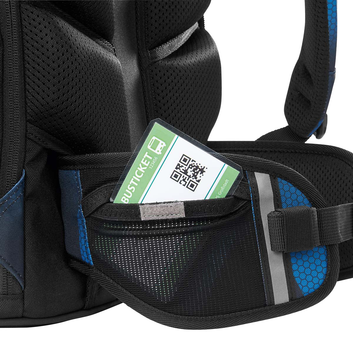 Schulrucksack PORTER Electric Ice