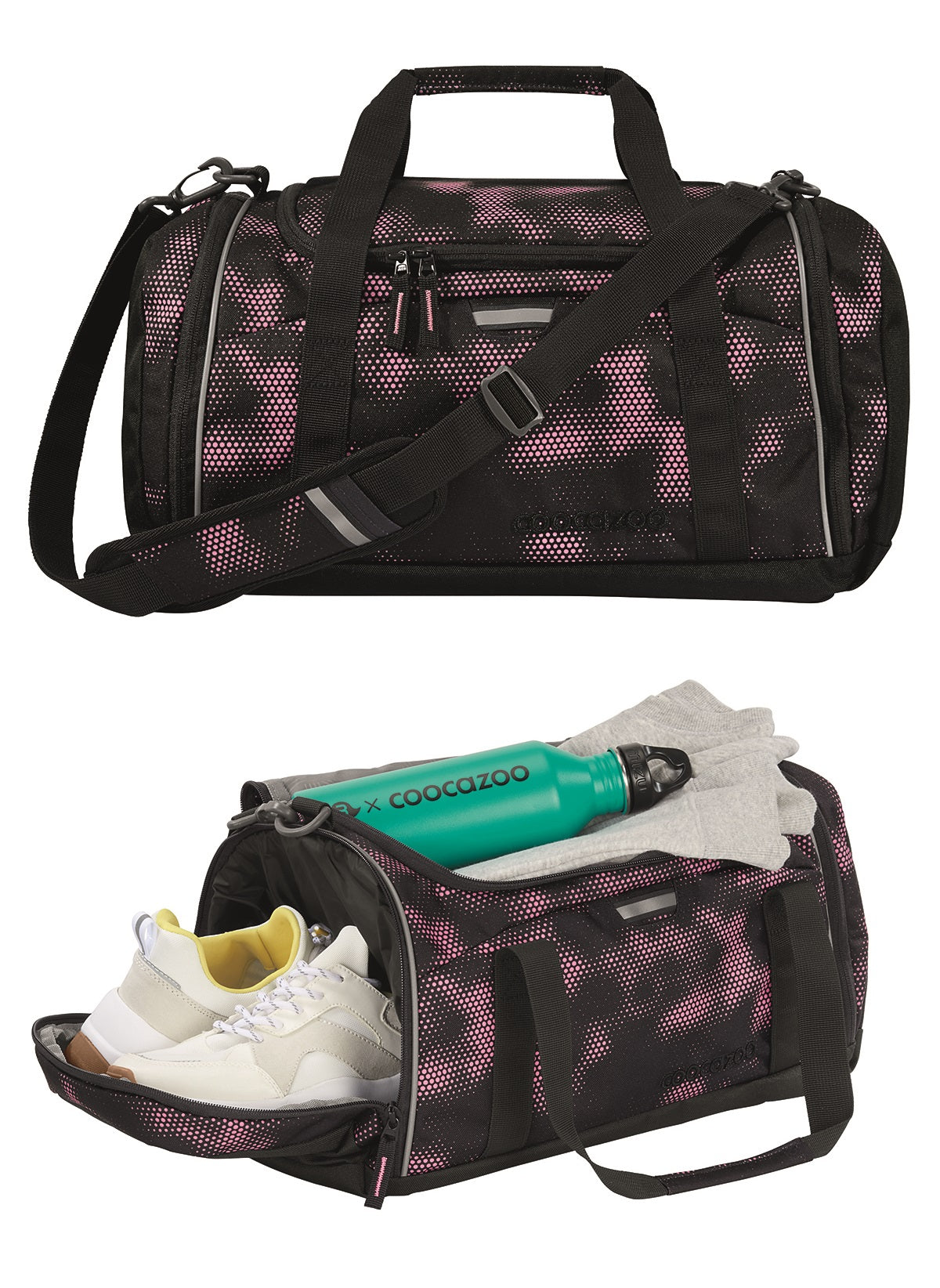 Schulrucksack-Set PORTER, Pink Illusion 3-teilig