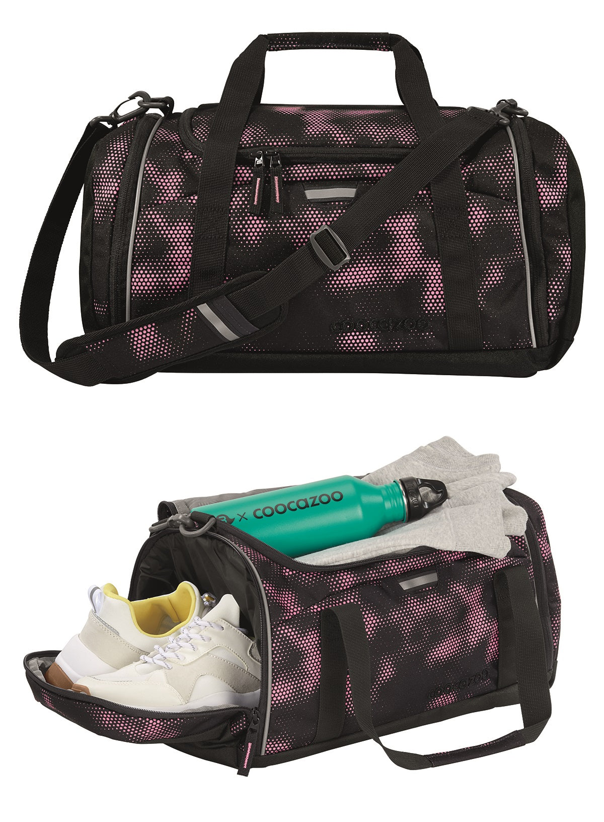 Schulrucksack-Set MATE Pink Illusion 3-teilig