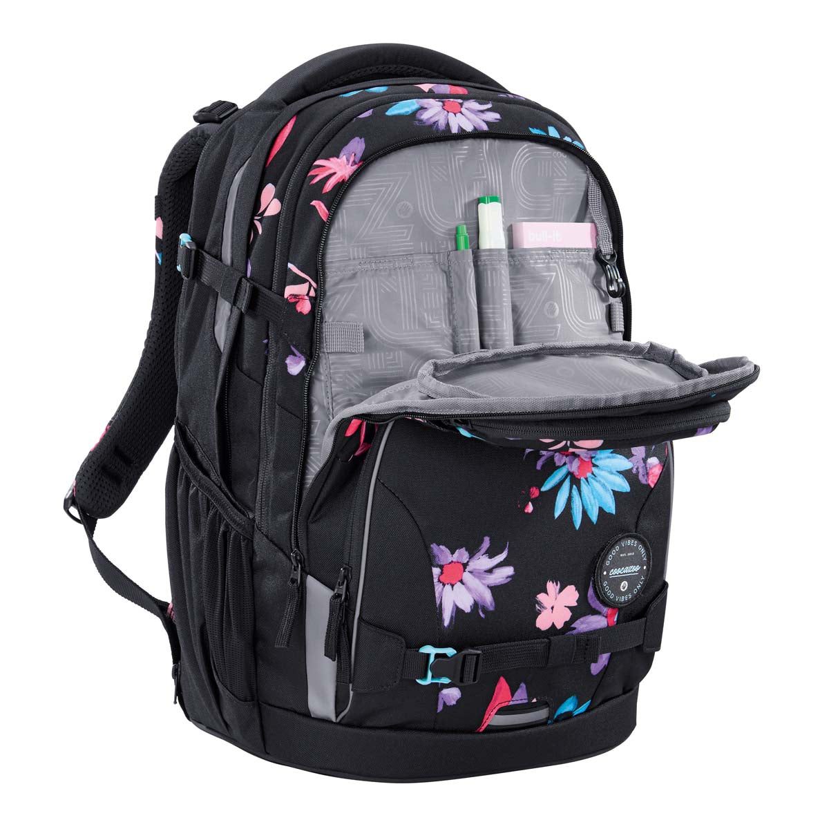 Schulrucksack PORTER Floral Artnight 2-teilig