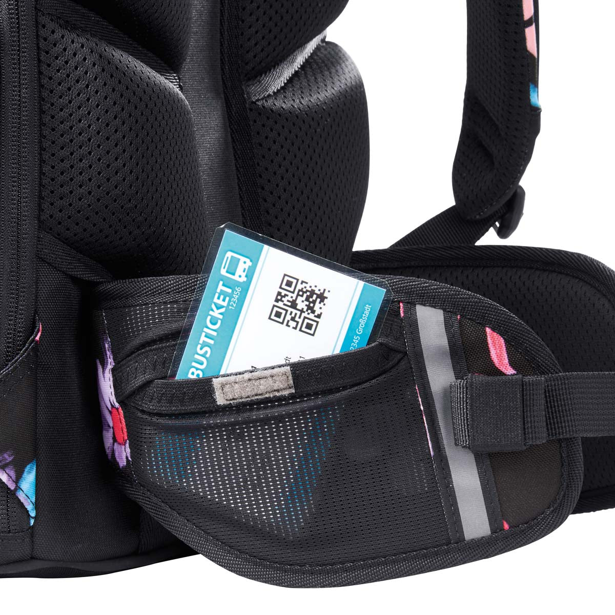 Schulrucksack PORTER Floral Artnight 2-teilig