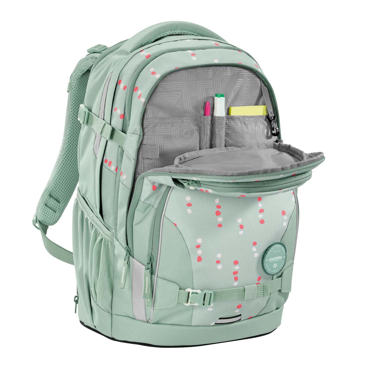 Schulrucksack PORTER Dancing Dots 3-teilig