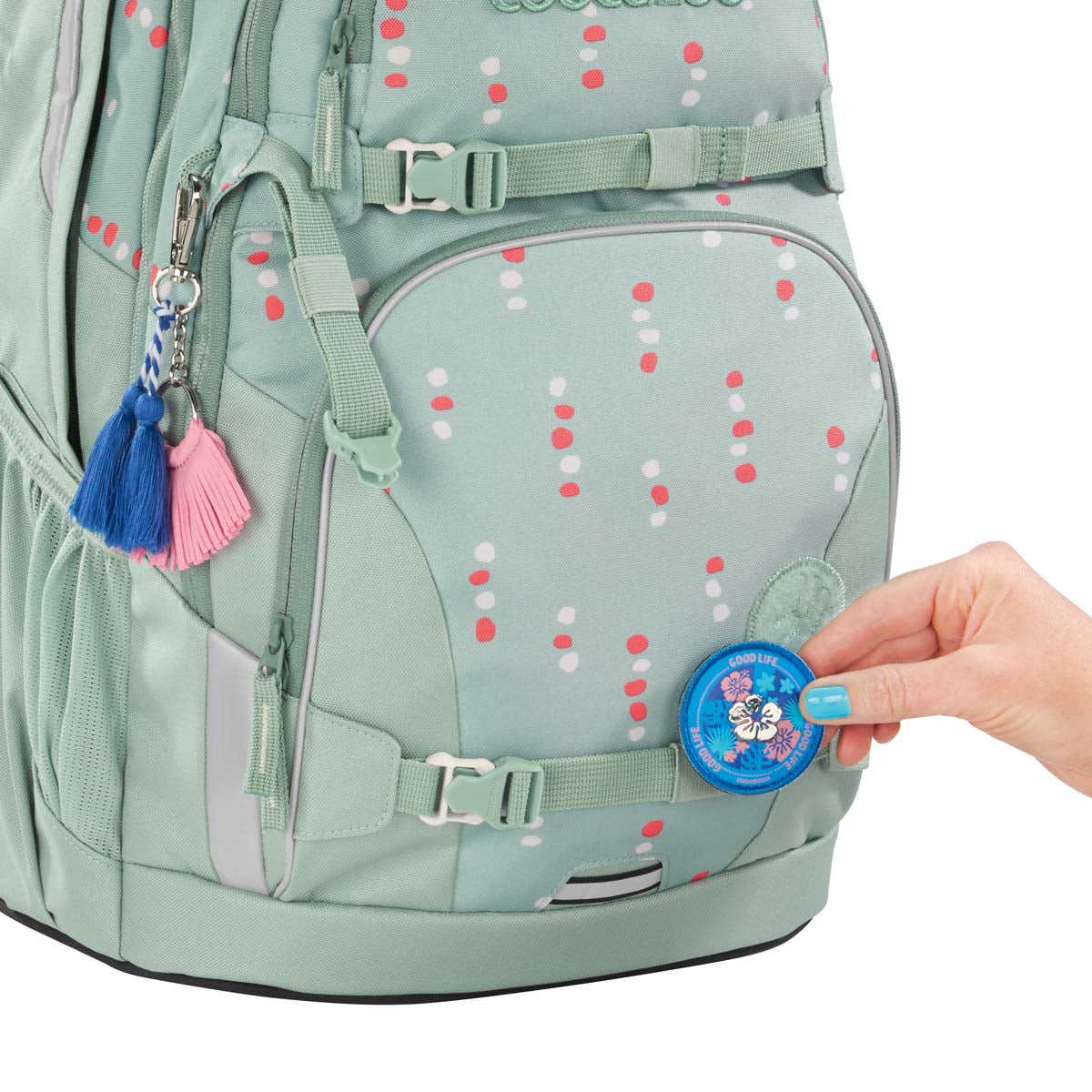 Schulrucksack PORTER Dancing Dots 3-teilig
