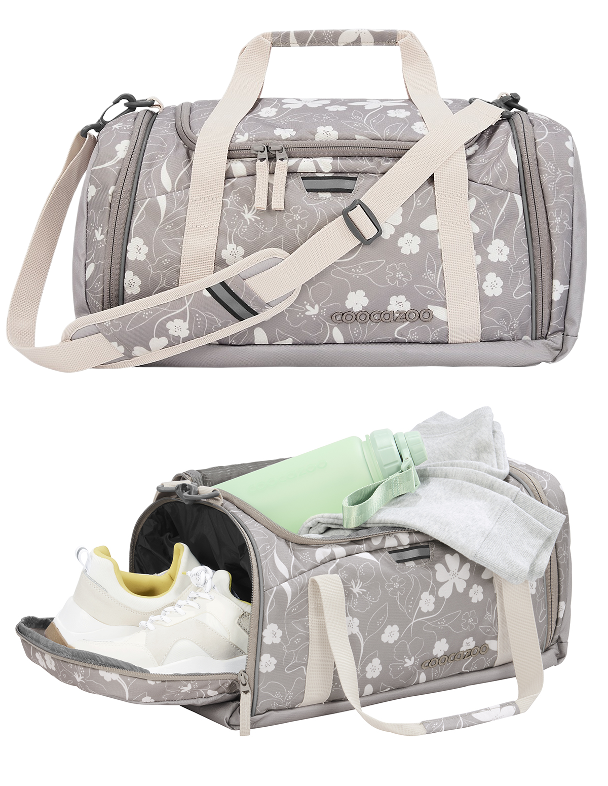 Schulrucksack-Set MATE Vanilla Bloom 3-teilig