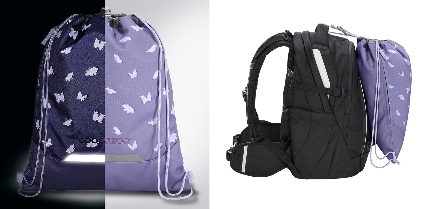 Schulrucksack-Set MATE Reflective Wings 3-teilig