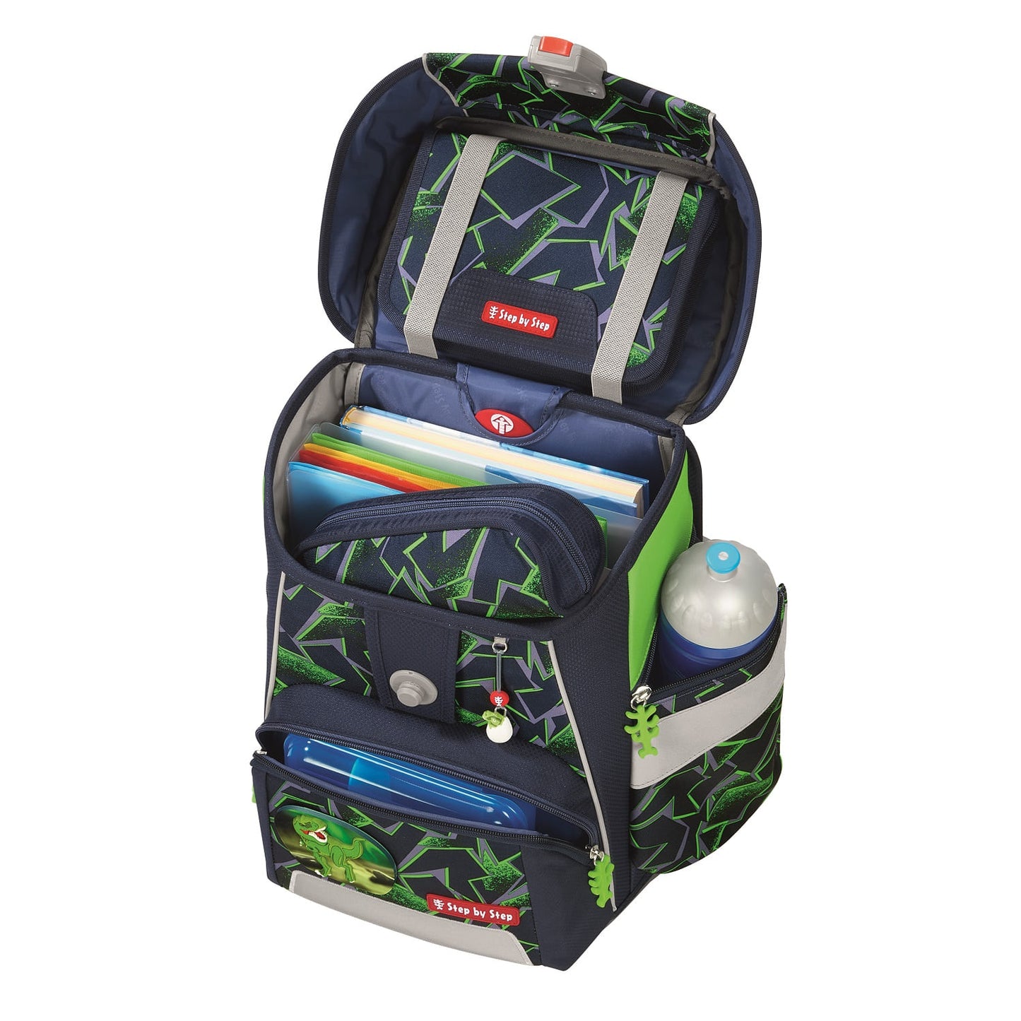 Schulranzen-Set SPACE Wild T-Rex Taro 5-teilig