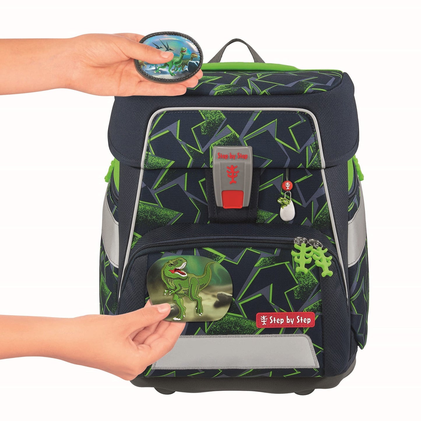 Schulranzen-Set SPACE Wild T-Rex Taro 5-teilig