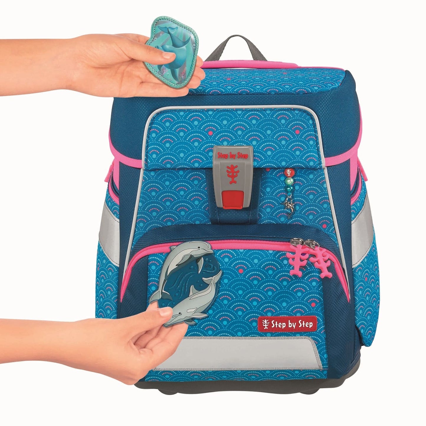 Schulranzen-Set SPACE Dolphin Pippa 5-teilig