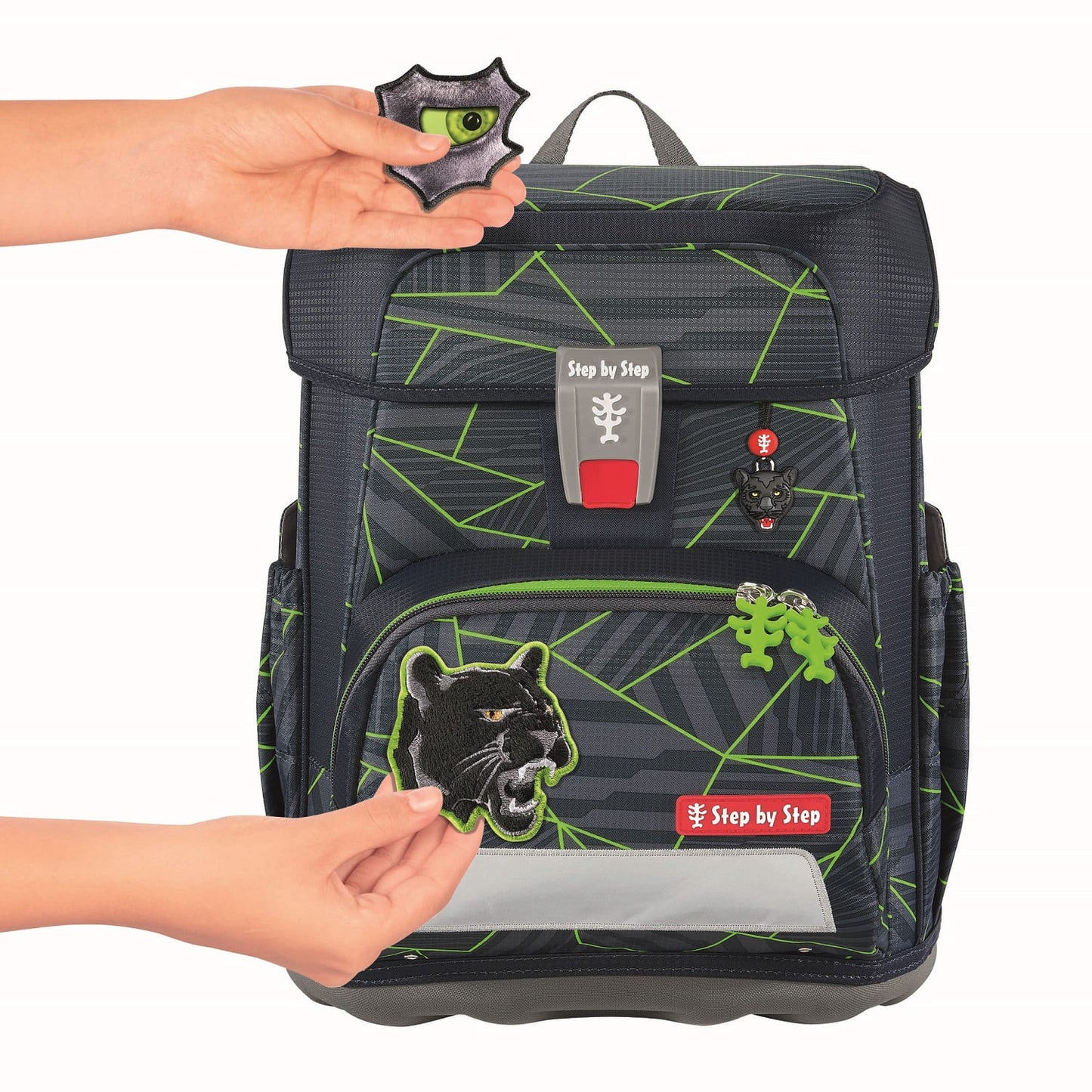 Schulranzen-Set CLOUD Dark Cat Chiko 5-teilig