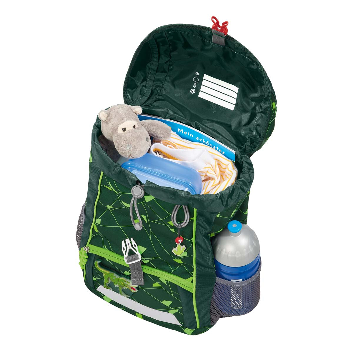 Kinderrucksack KID SHINE Dino Night Tyro 3-teilig