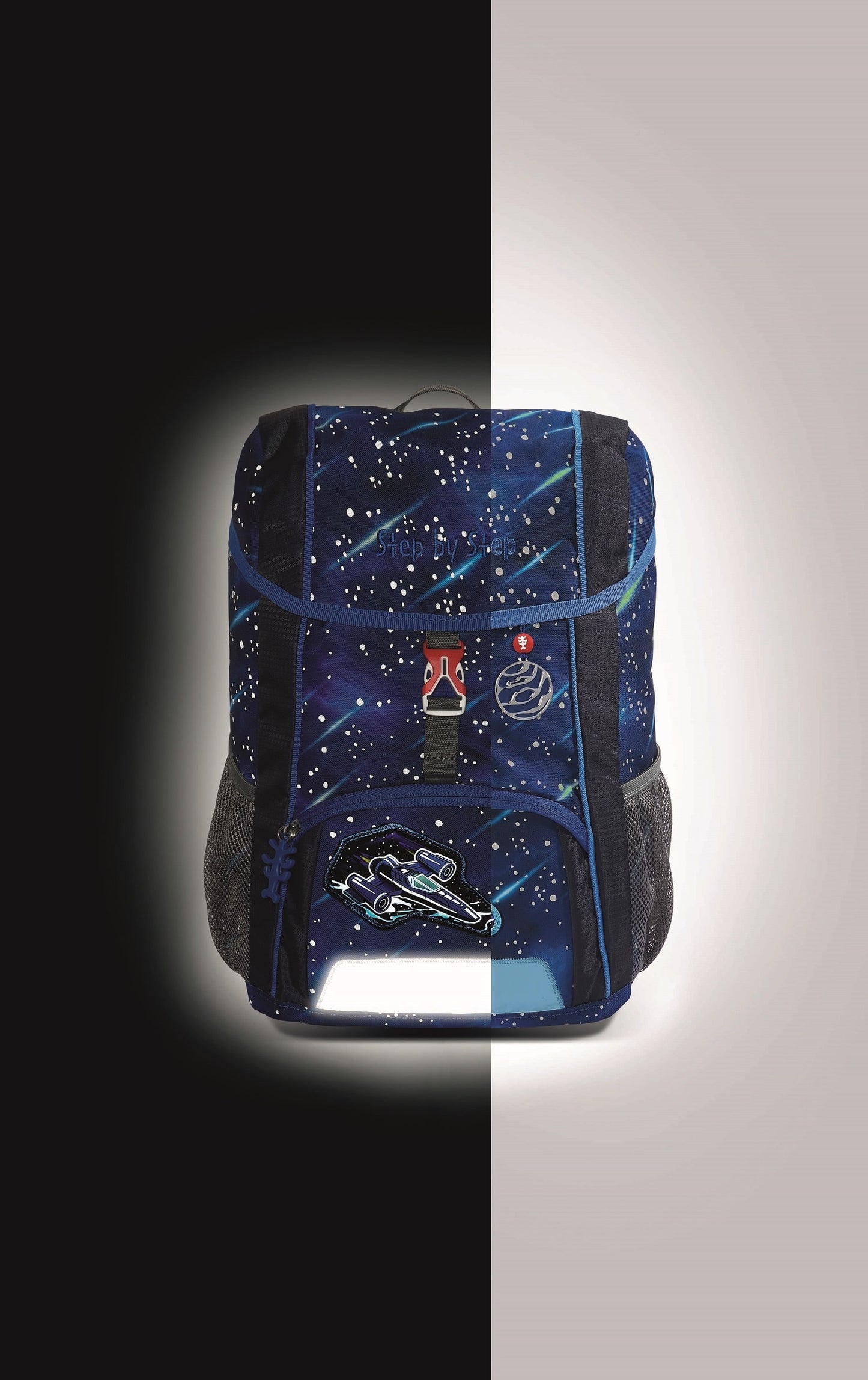 Kinderrucksack, KID REFLECT Star Shuttle Elio 3-teilig, 13 l