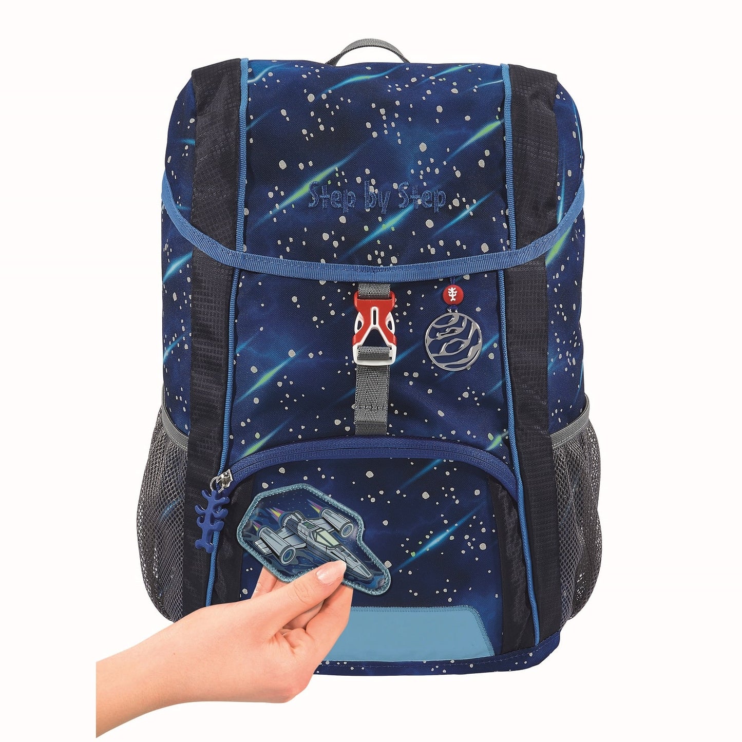 Kinderrucksack, KID REFLECT Star Shuttle Elio 3-teilig, 13 l