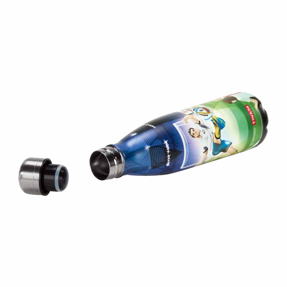 Edelstahl Trinkflasche 0,5 l Soccer Ben