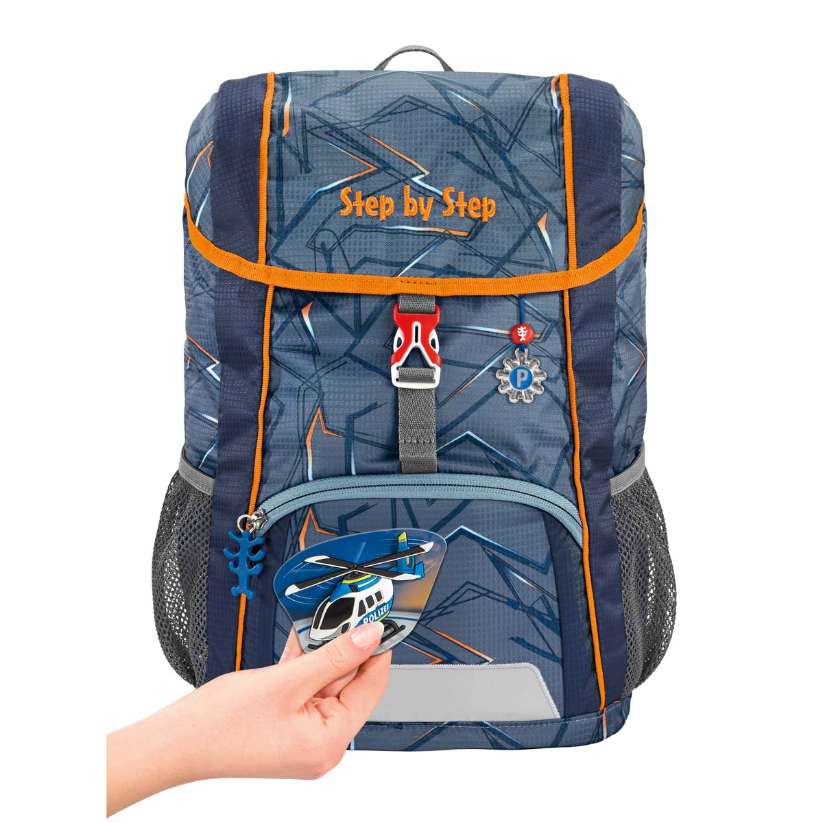 Kinderrucksack-Set KID Helicopter 3-teilig