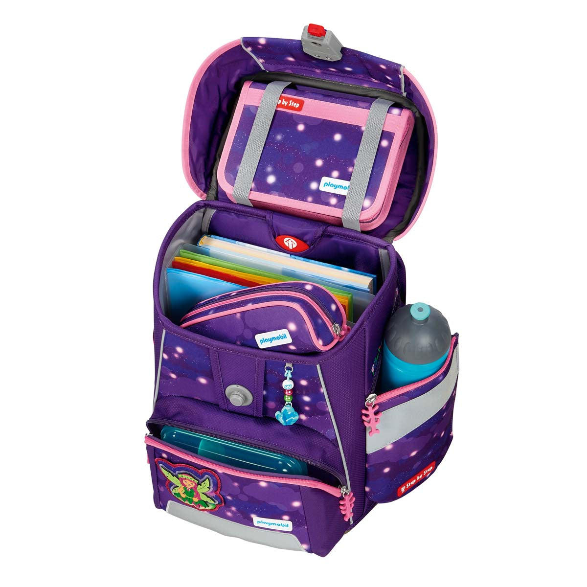 Schulranzen-Set SPACE PLAYMOBIL Ayuma Leavi 5-teilig