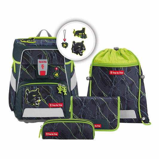 Schulranzen-Set SPACE Danger Cat Chiko, 5-teilig
