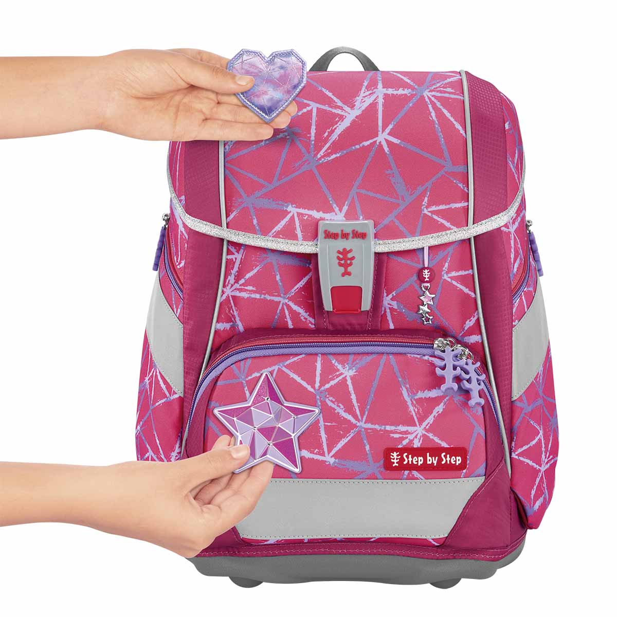 Schulranzen-Set 2IN1 PLUS Star Stella 6-teilig