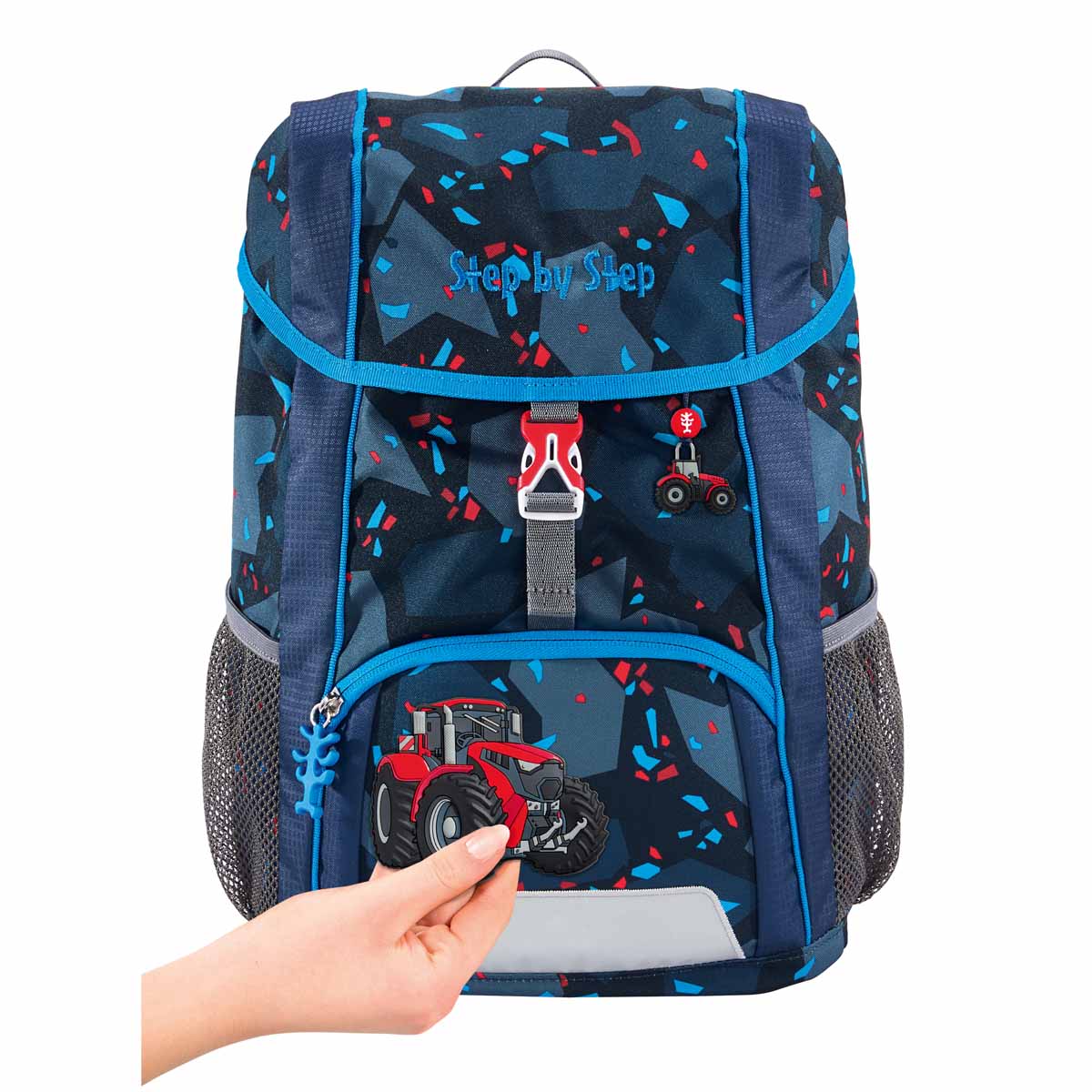 Kinderrucksack, KID Tractor Freddy 3-teilig, 13 l