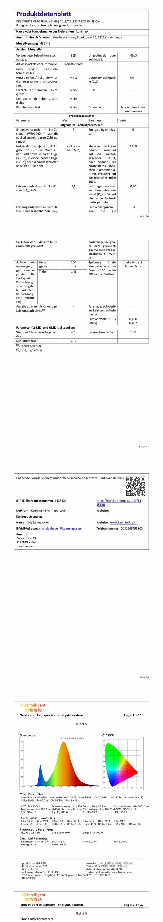 Lichterkette COMPACT 1500 LED 34 m warm weiß, grünes Kabel