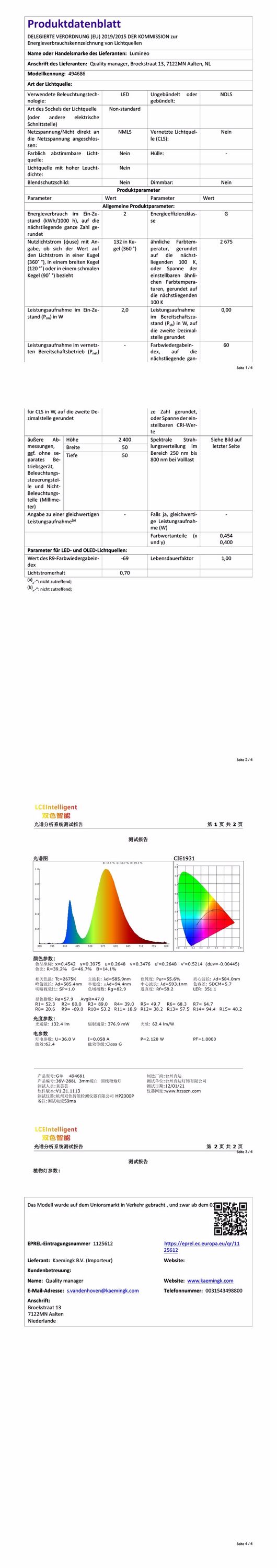 B-Ware Lichterkette CLUSTER 448 LED 4,2 m warm weiß, schwarzes Kabel