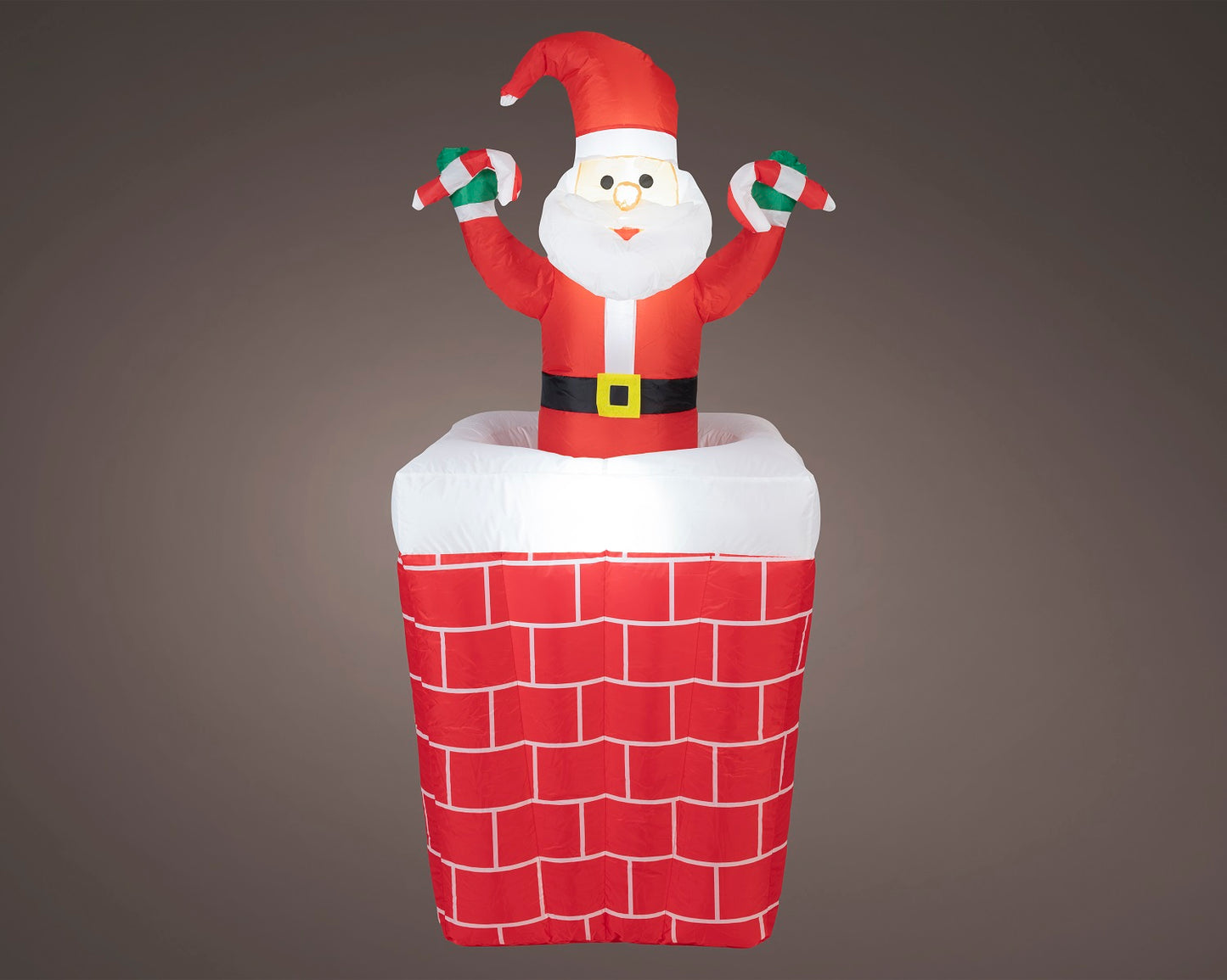 Aufblasbare Weihnachtsfigur, Weihnachtsmann, 70 x 70 x 150 cm