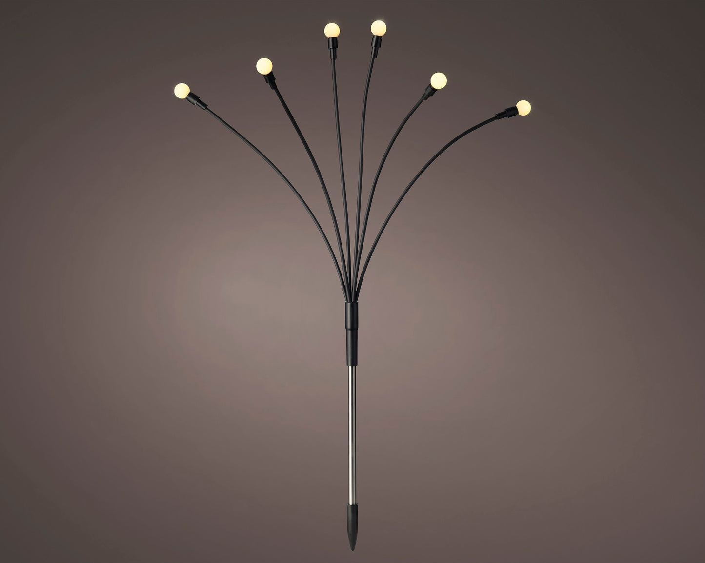 LED Stabbeleuchtung 6 Lampen, warm weiß