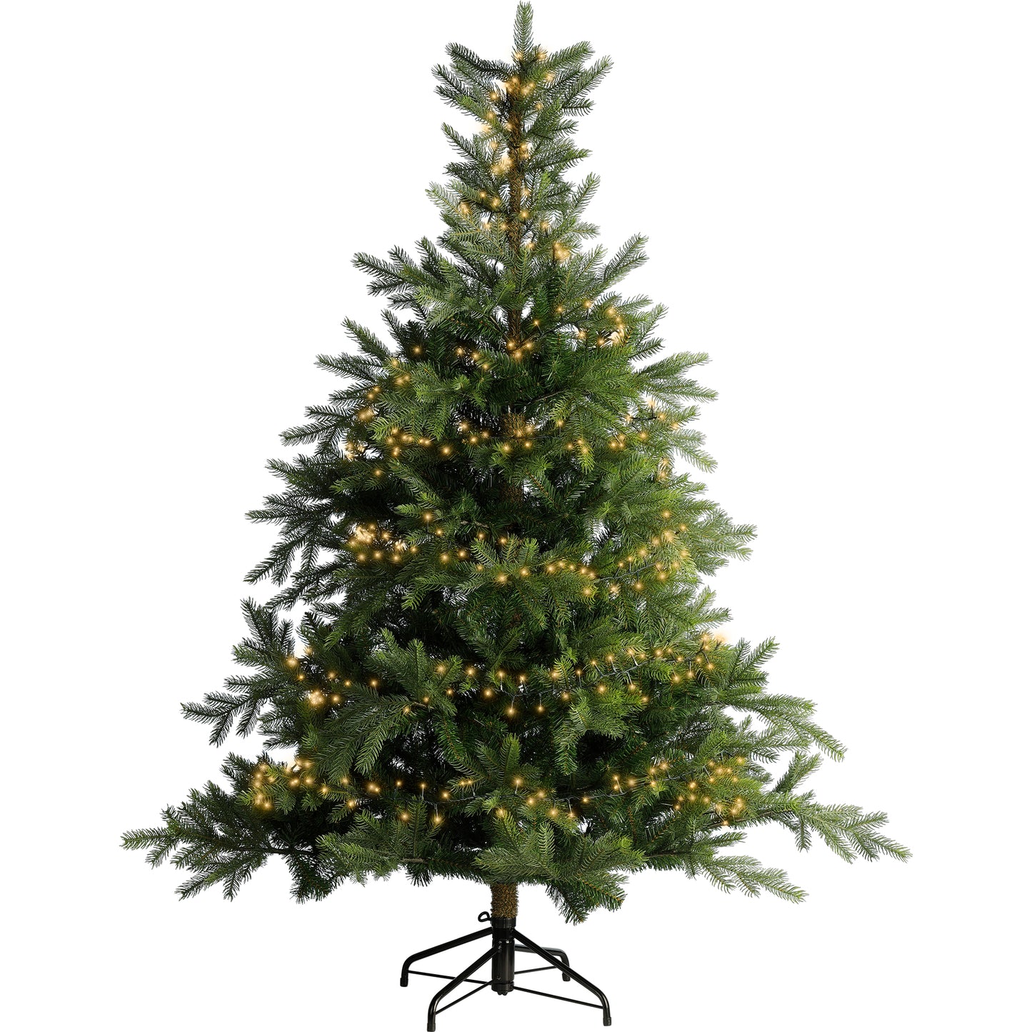 Lichterkette COMPACT 220 LED 5 m klassisch warm, grünes Kabel