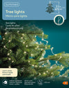 Lichterkette TREE LIGHTS 672 LED 2,1 m warm weiß, Silberdraht