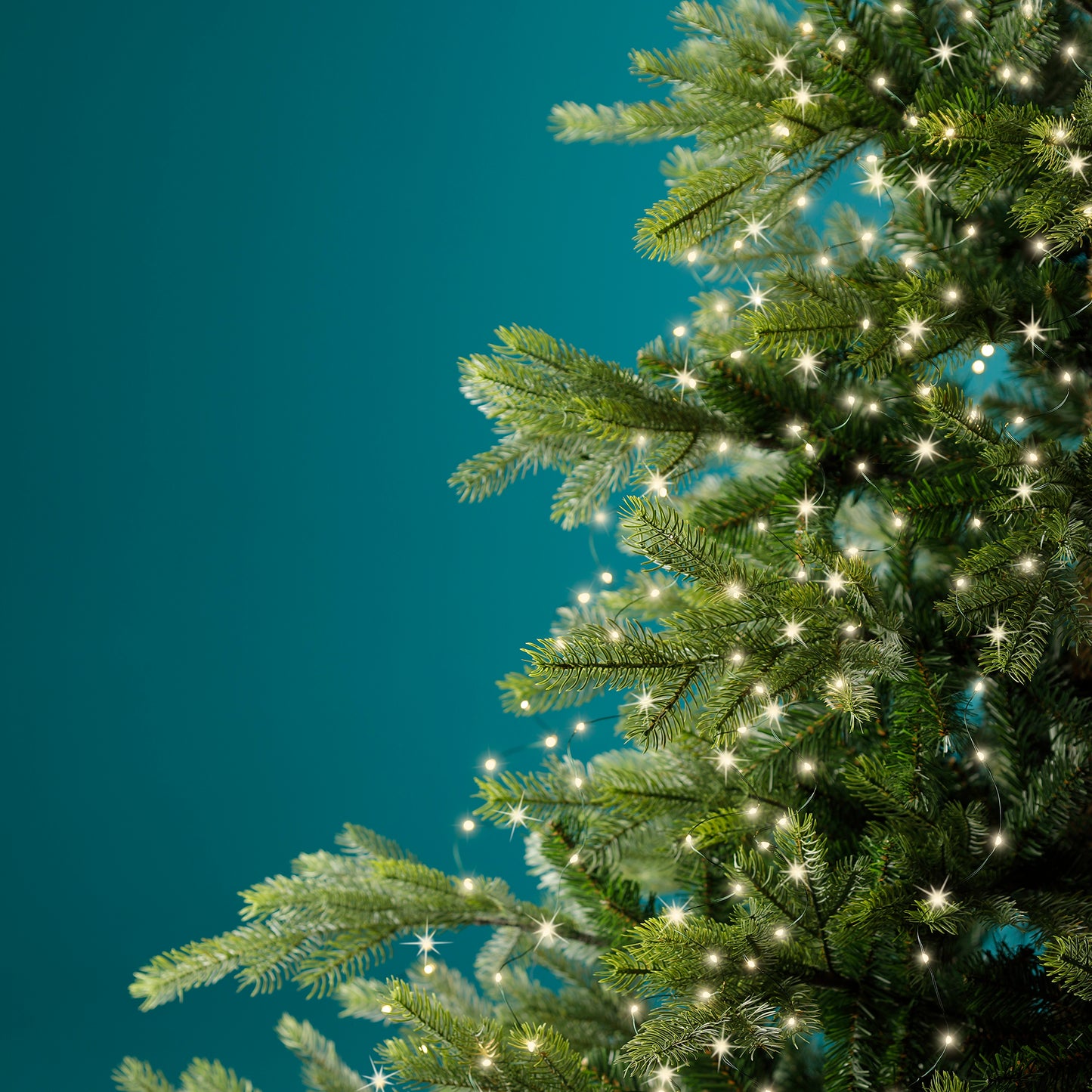 Lichterkette TREE LIGHTS 408 LED 1,8 m warm weiß, grüner Draht