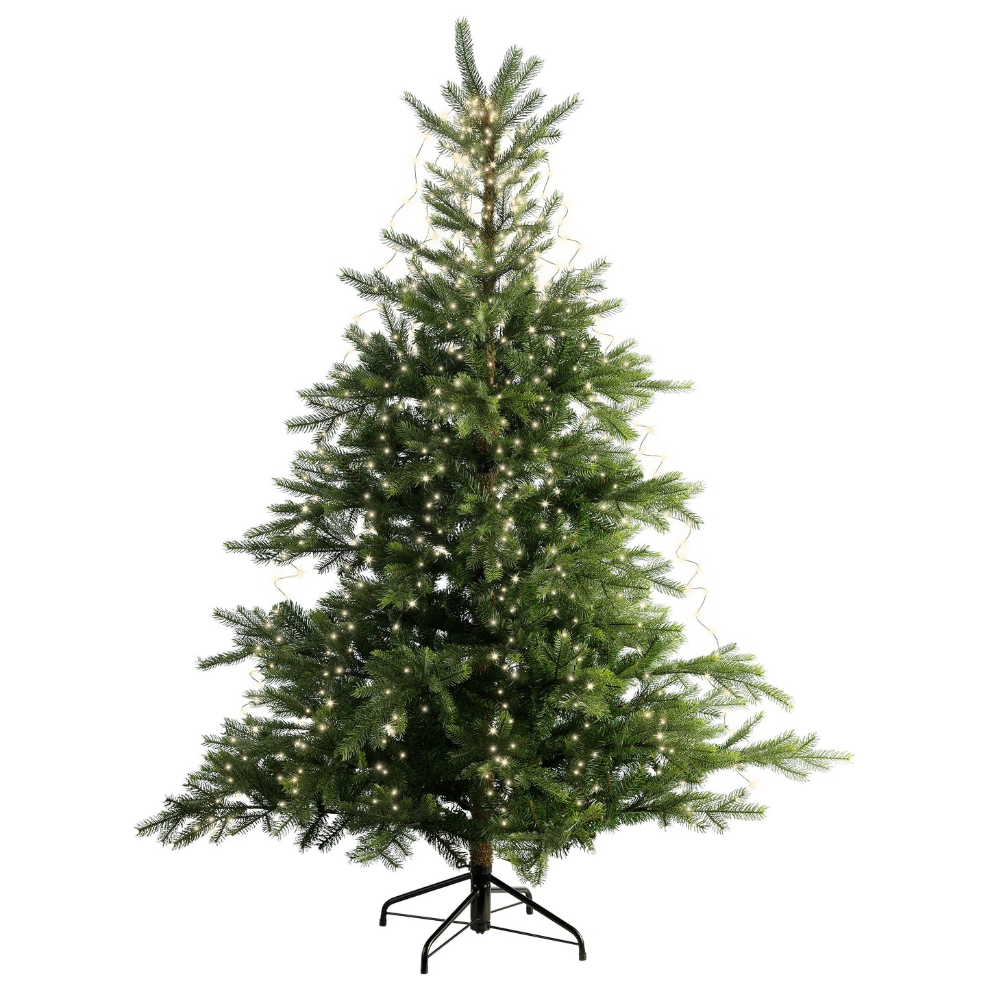 Lichterkette TREE LIGHTS 408 LED 1,8 m warm weiß, grüner Draht