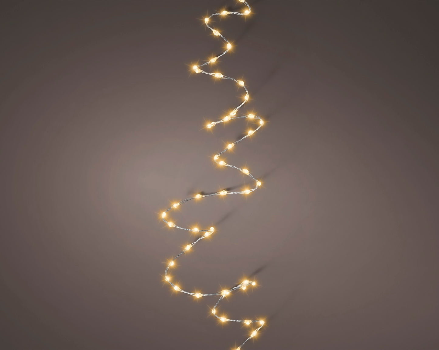 Lichterkette STRING LIGHTS TWINKLE 567 LED 9 m, klassisch warm, Silberdraht