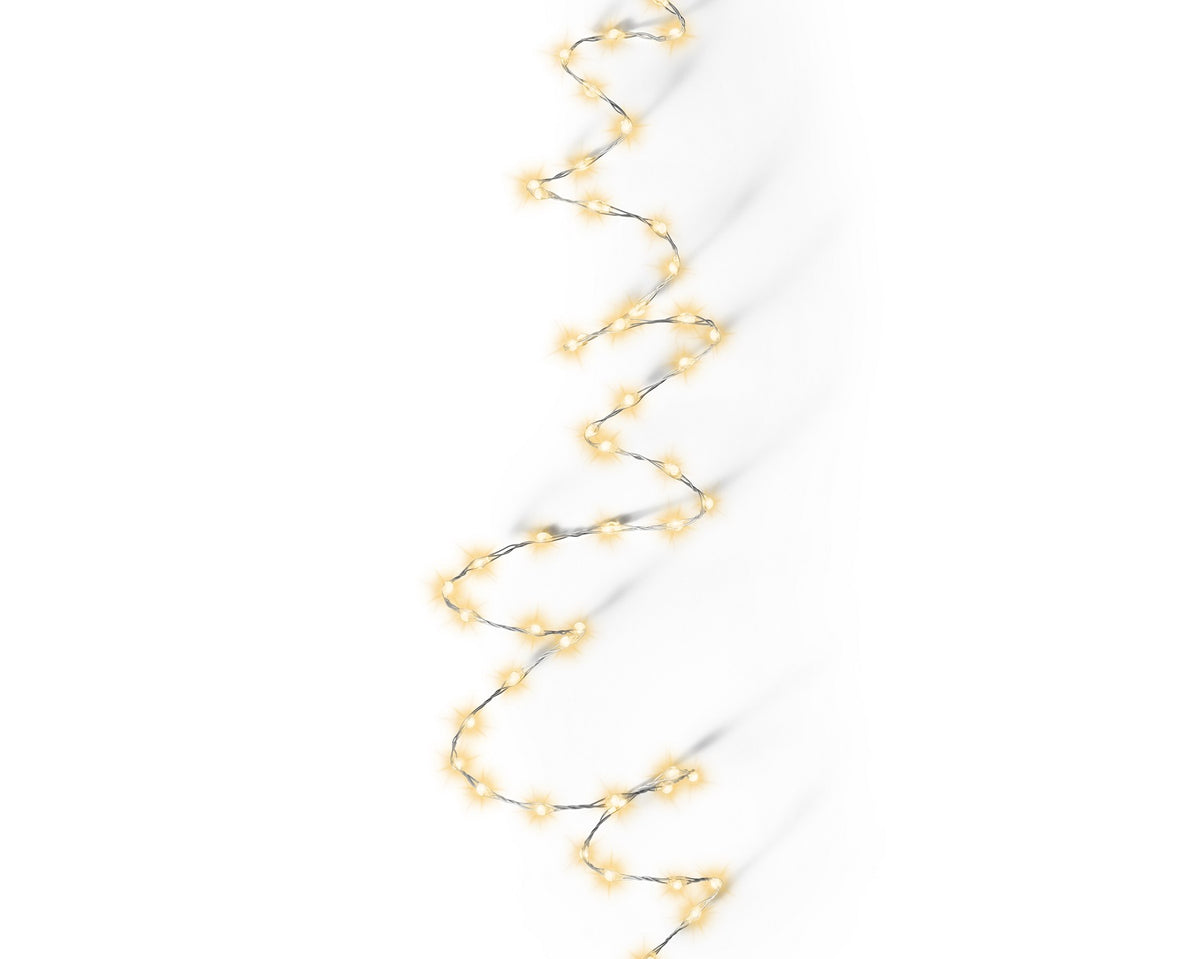 B-Ware Lichterkette STRING LIGHTS TWINKLE 378 LED 6 m, klassisch warm, Silberdraht