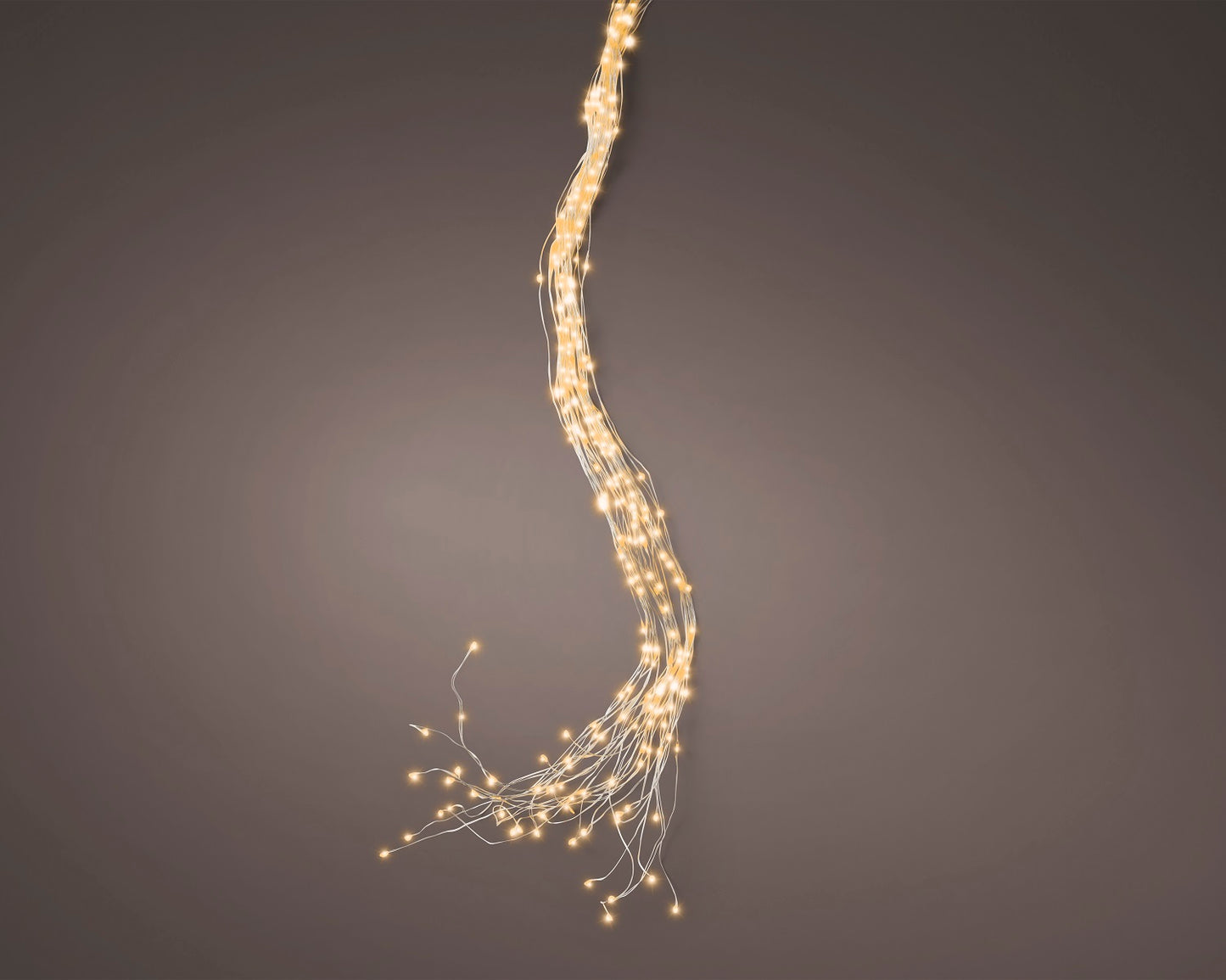 Lichterbündel BUNCH LIGHTS 640 LED 1,9 m klassisch warm, Silberdraht