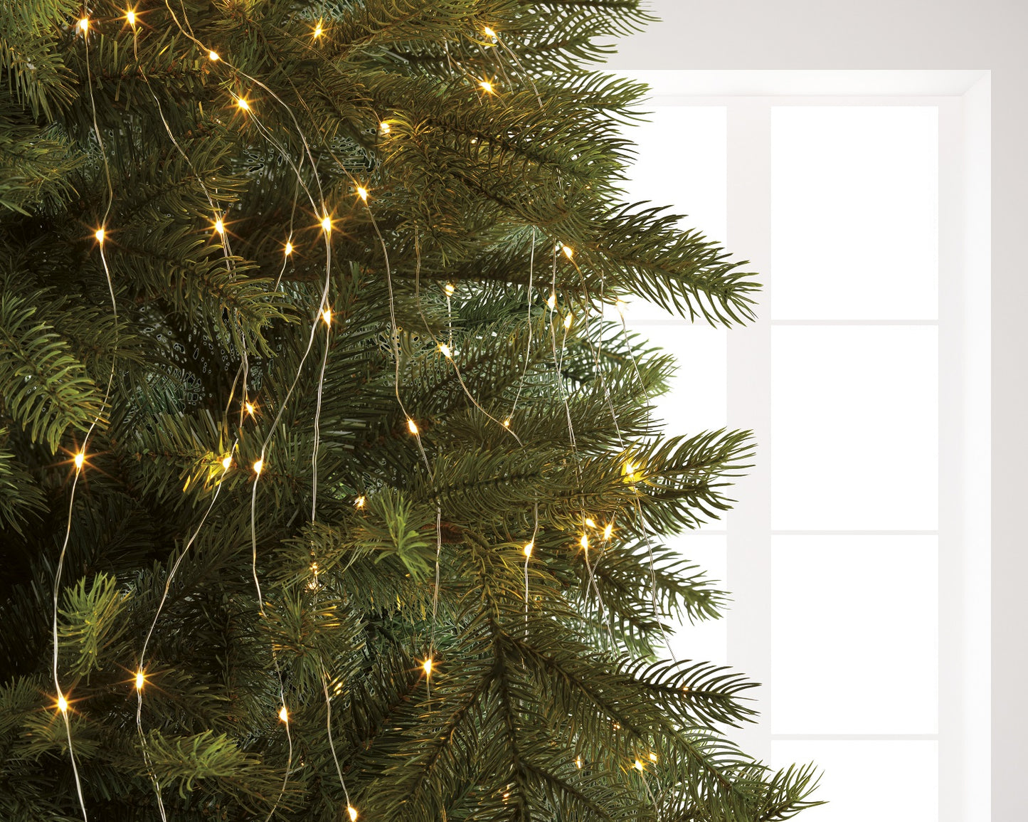 Lichterbündel BUNCH LIGHTS 640 LED 1,9 m klassisch warm, Silberdraht