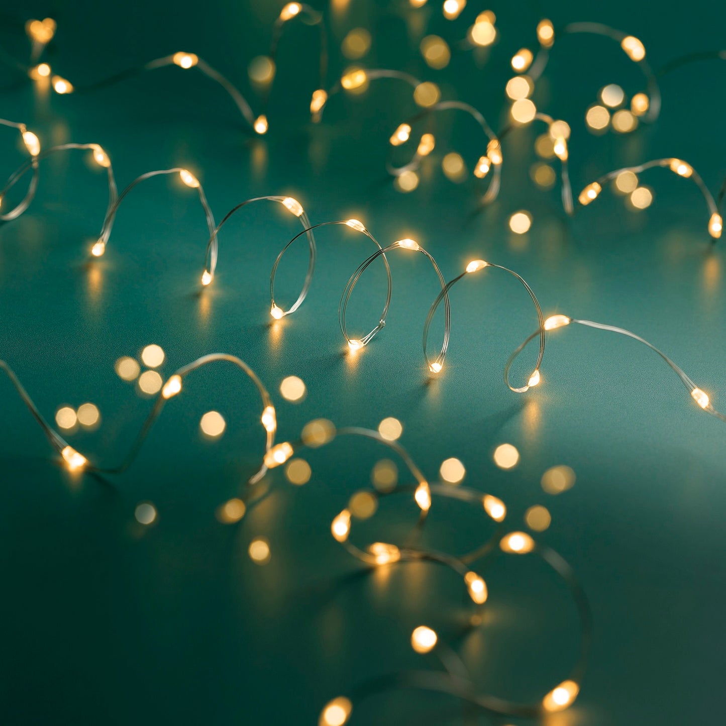 Lichterkette STRING LIGHTS 240 LED 12 m klassisch warm, Silberdraht