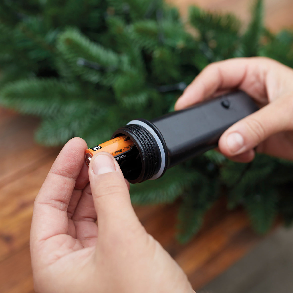 Lichterkette BATTERY LIGHTS 96 LED 7,1 m warm weiß, batteriebetrieben