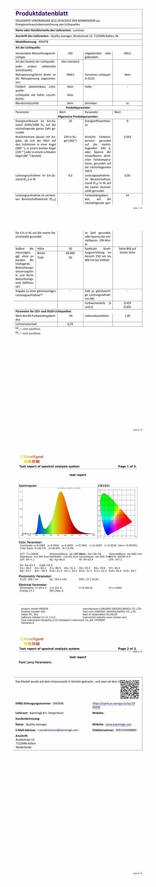 Lichterkette COMPACT 3000 LED 60 m warm weiß, grünes Kabel