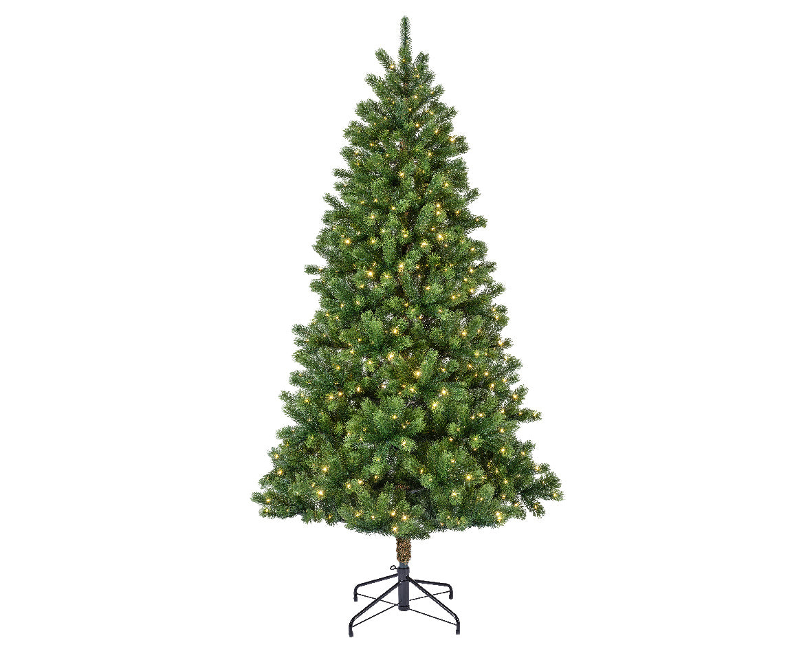 Künstlicher Weihnachtsbaum KENNMORE FIR 180 cm, beleuchtet