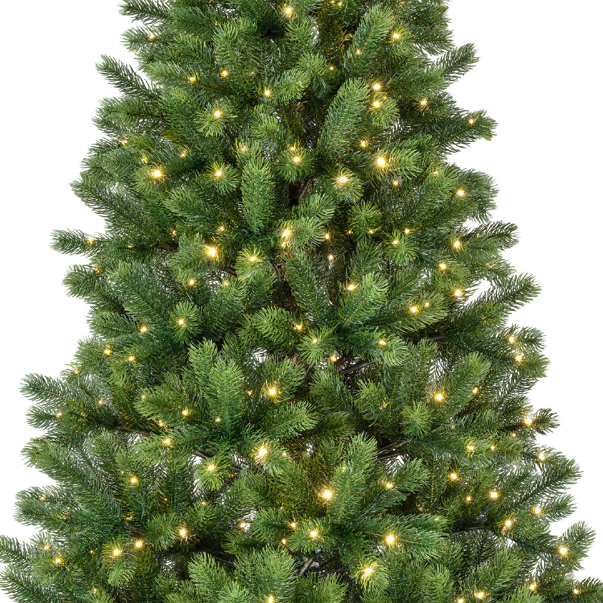 Künstlicher Weihnachtsbaum KENNMORE FIR 210 cm, beleuchtet